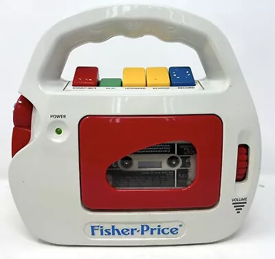 Buy Fisher Price Vintage 1992 Tape Cassette Player With Microphone  • 79.99£