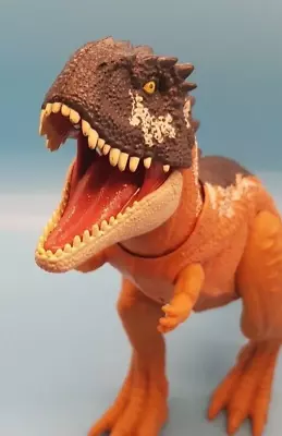 Buy Jurassic World Dominion Roar Strikers Skorpiovenator Dinosaur Toy Mattel  • 6.15£