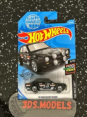 Buy FORD ESCORT RS1600 BLACK LONG CARD Hot Wheels 1:64 **COMBINE POSTAGE** • 7.95£