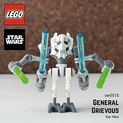 Buy LEGO General Grievous Sw0515 Star Wars Minifigure • 51.38£