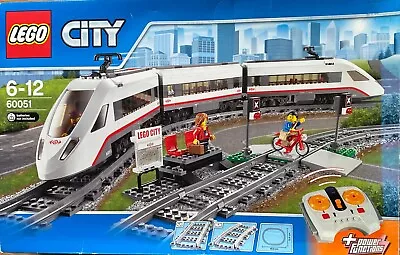 Buy LEGO City High Speed Passenger Train 60051. DISCONTINUED. Boxed, Model Railway • 149£