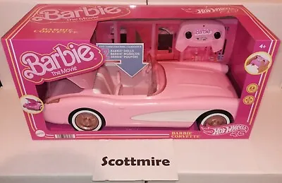 Buy Hot Wheels Barbie  Remote Controlled Pink Corvette, By Mattel • 70£