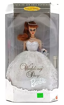 Buy 1996 Redhead Wedding Day Barbie Doll / Reproduction Doll / Mattel 17120, NrfB • 77.27£