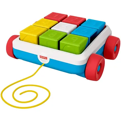 Buy Fisher-Price Pull-Along Activity Blocks Baby And Toddlers New Push Vehicle BNIB3 • 8.49£