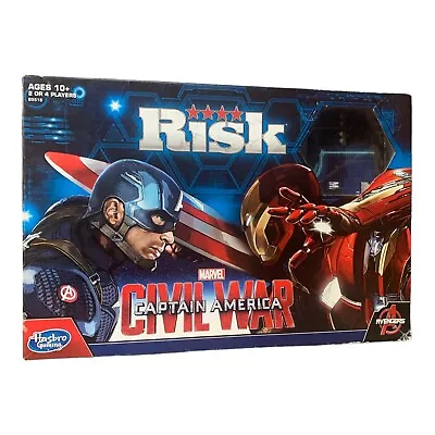 Buy Marvel Captain America Civil War Risk Hasbro Board Game 2015 Sealed Contents • 12.99£