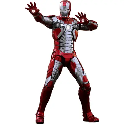 Buy Hot Toys 1:6 Iron Man Mark V – MMS Diecast – Iron Man 2 • 350£