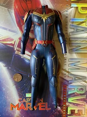 Buy Hot Toys Captain Marvel MMS522 Danvers Body & Suit Loose 1/6th Scale • 124.99£