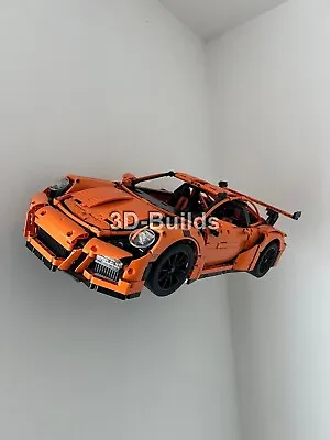 Buy Wall Mount Car Stand For LEGO Technic Porsche 911 GT3 (42056) Display STANDARD • 14.60£