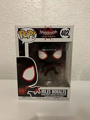Buy Miles Morales, Spider-Man Funko Pop, Into The Spiderverse # 402 • 29.99£