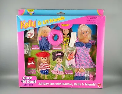 Buy Barbie Cute ‘n Cool Fashions Kelly Doll Clothes & Accessories 1996 • 32.99£