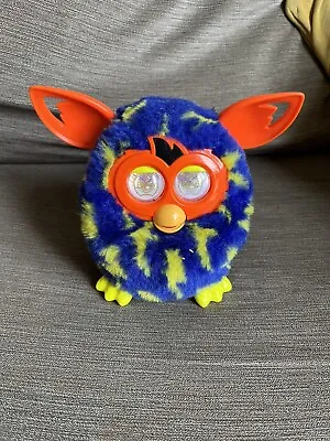 Buy Furby Boom (#A6120, 2012) Lightning Bolts - Blue, Yellow And Orange - WORKS • 19.99£