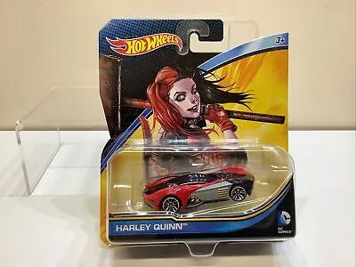 Buy Hot Wheels Collectable Toy Car Dc Comics Harley Quinn Red Black Racing Rare New • 34.95£