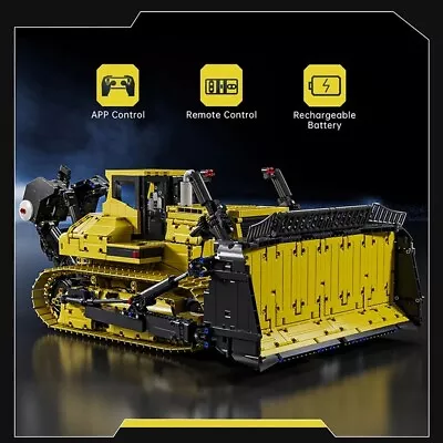 Buy Mould King RC Liebherr PR766 Bulldozer Dynamic 17049 Tracked  3774pcs Excavator • 189£