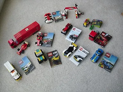 Buy Lego Vehicle Collection Ferrari 250 Gto Mclaren Ninja Turtle F1 Truck Tanker • 22.99£