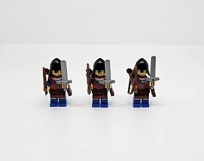 Buy Lego Lion Knight Castle Minifigure Army Archer Bow Arrow X3 New (g4) • 24.99£