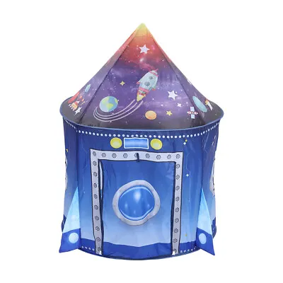 Buy Pop Up Rocket Ship Play Tent Kids Astronaut Spaceship Space Themed Play House • 16.95£
