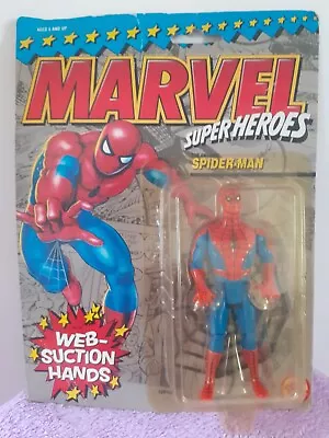 Buy Marvel Superheros Spiderman Web Suction Hands Toybiz New. 1990. • 15£