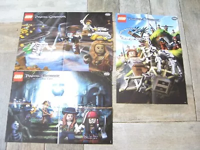 Buy Lego Pirates Of The Caribbean Posters ONLY For 3 Posters See Description • 4.95£
