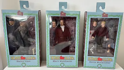 Buy NECA Home Alone 8 Inch Figures, Set Of 3 Figures - Kevin, Harry & Marv New • 199.95£