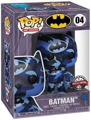 Buy Funko Pop Art Series - Batman - Batman With Stack Pop Protector #04 • 21.99£