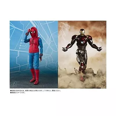 Buy S.H.Figuarts Spider-Man Homecoming Home-Made Suit Ver. Iron Man Mark 47 Japa FS • 199.67£