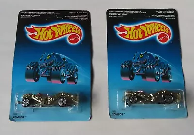 Buy Hot Wheels Vintage 2 X Zombot 3852 By Mattel In 1986 • 24.99£