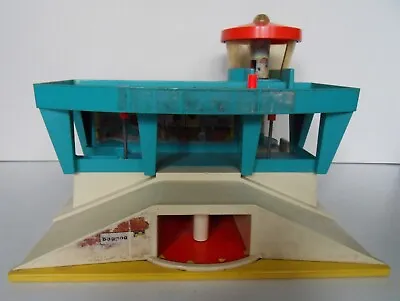 Buy Vintage Fisher Price Play Family Airport Toy ( Model 966 1972) • 25£