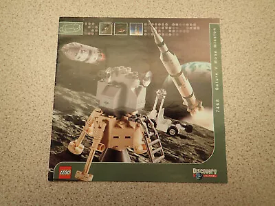 Buy Lego Discovery Channel Saturn V Moon Mission Booklet From 2003 Good Condition • 14.99£