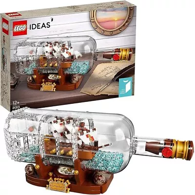 Buy LEGO Ideas 92177 Ship In A Bottle - Brand New - Retired Set • 120£