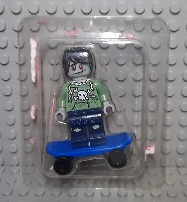 Buy Lego Zombie Skateboarder Minifigure - Rare Exclusive - Col227 - Brand New Sealed • 6.50£