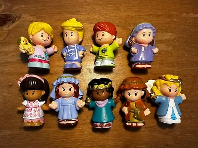 Buy Fisher Price Little People Toy Figures X9 Girl / Female Themed Bundle • 12.50£
