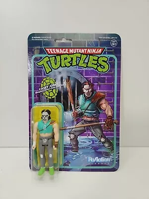Buy Casey Jones Super 7 Teenage Mutant Ninja Turtles ReAction Action Figure TMNT  • 15.99£