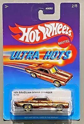 Buy Hot Wheels - Ultra Hots - 1974 Brazilian Dodge  Charger - Long Card - (d) • 3.99£