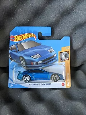 Buy Hot Wheels HW Turbo #23 Blue Nissan 300 ZX Twin Turbo 2021 Short Card N37 • 3.85£