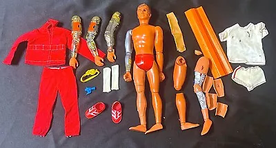 Buy Kenner SIX MILLION DOLLAR MAN DOLL WITH CRITICAL ASSIGNMENT ARMS & LEGS • 144.72£