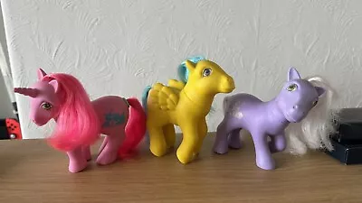Buy My Little Pony G1 Bundle Happy Tails Romper Tall Tales Tabby • 30£