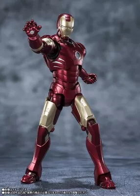 Buy S.H. Figuarts Iron Man Mark 3 Standard Edition Tamashii Nations Tokyo Limited • 83.99£