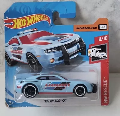 Buy Hot Wheels 10 Camaro Ss Hw Rescue Toy Car Collectable New • 4£