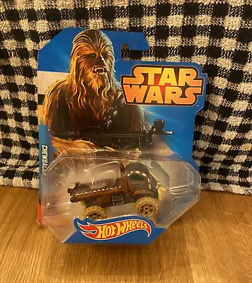 Buy Star  Wars  Hot Wheels Chewbacca Car - Sealed Blue Card • 6.80£