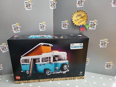 Buy Lego Icons 10279 Volkswagen T2 Camper Van New And Sealed • 194.95£