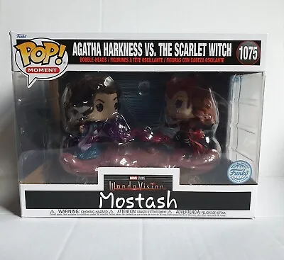 Buy Funko Pop Moment Agatha Harkness Vs The Scarlet Witch #1075 Marvel WandaVision • 29.99£