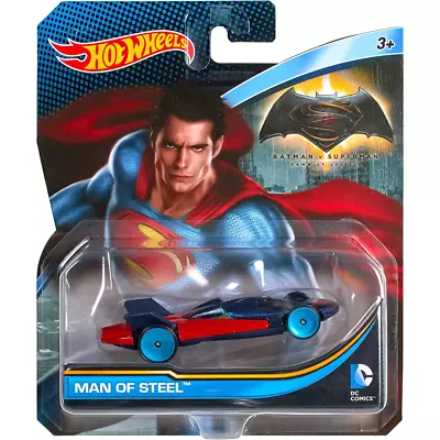 Buy Hot Wheels DC Comics Superman Man Of Steel 1:64 Character Vehicle • 9.99£