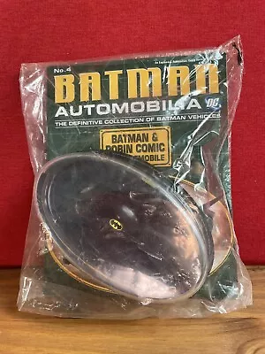 Buy Batman Automobilia Eaglemoss 2009 Batmobile. RARE Oval Test Version Issue 4. NEW • 26.50£