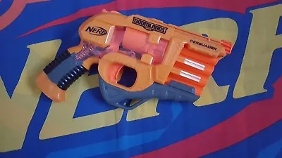 Buy Nerf Doomlands Persuader Blaster 3 Shot Spring Po Wered Pistol Vgc • 3.99£