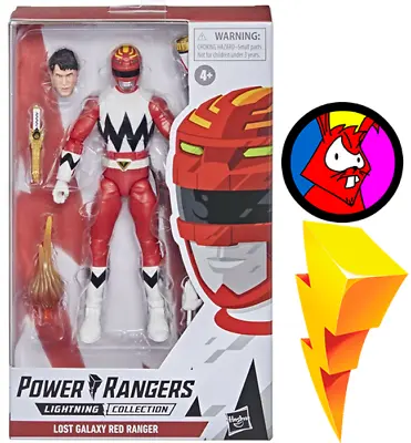 Buy Red Ranger - Power Rangers Lost Galaxy - Hasbro Lightning Collection 6inch • 28.50£