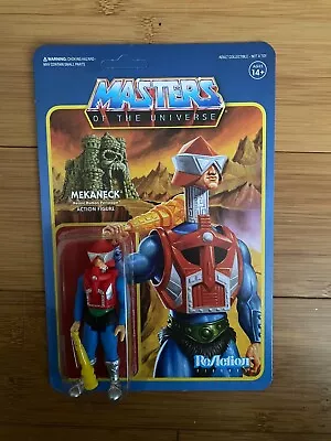 Buy Bnib Masters Of The Universe Motu Reaction Series Mekaneck Action Figure He-man • 23.99£