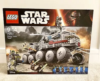 Buy Lego Star Wars Clone Turbo Tank 75151. New & Sealed. Rare! Minor Box Creases • 499£