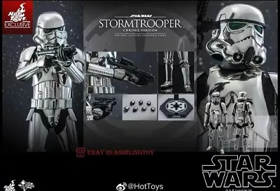Buy Hot Toys Star Wars Stormtrooper Chrome Version MMS615 • 199£
