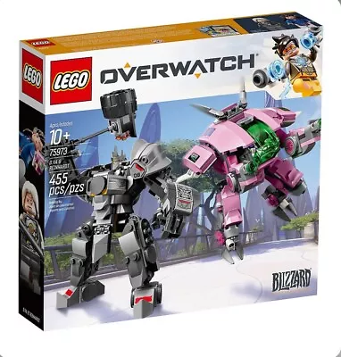 Buy LEGO Overwatch: D.VA And Reinhardt 75973 Perfect Condition Sealed Box Retired • 98.99£