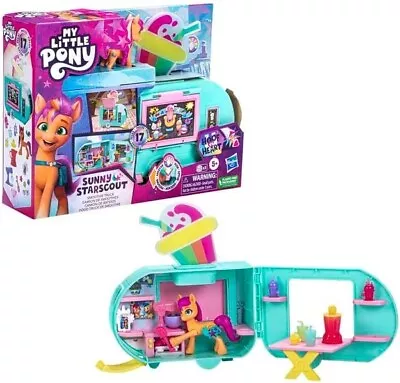 Buy My Little Pony Toys Sunny Starscout Smoothie Truck Doll, Hoof To Heart Pony • 29.90£
